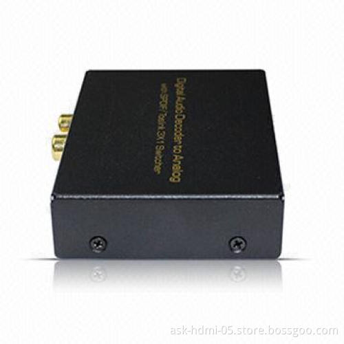 Digital to Analog Decoder with Easy Operation